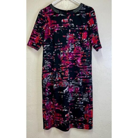 Women's Taylor Dress - Size 10 - Black/Pink - Picture 1 of 4